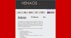 Desktop Screenshot of henaos.com.pg